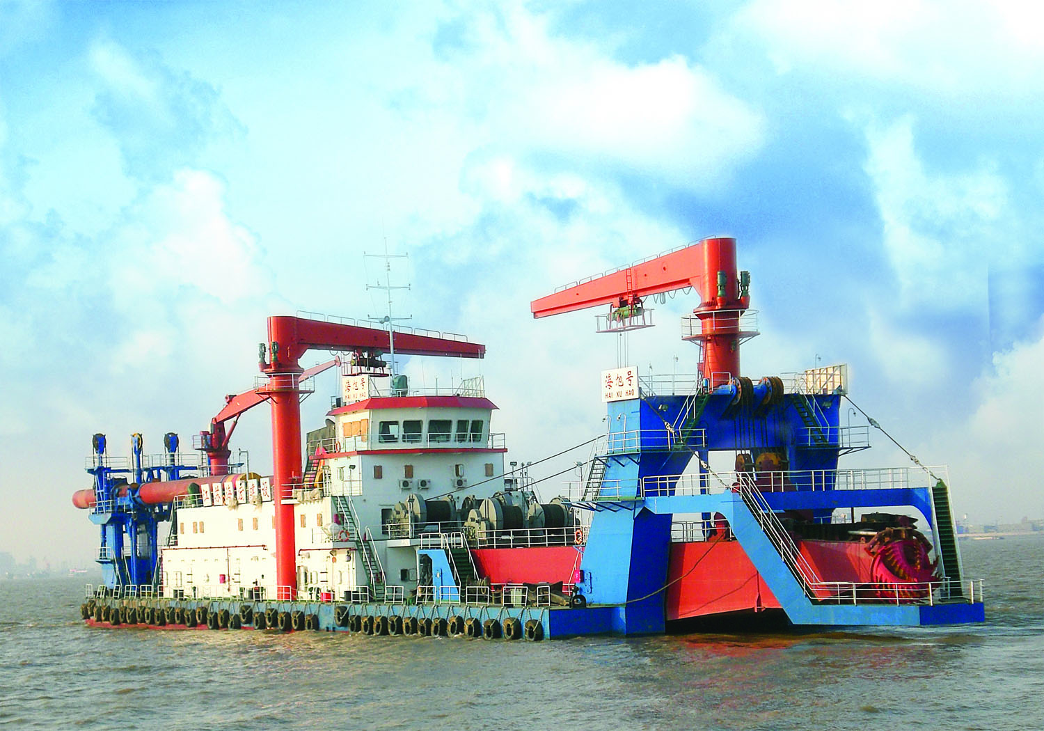 3500m3/h Cutter Suction Dredger